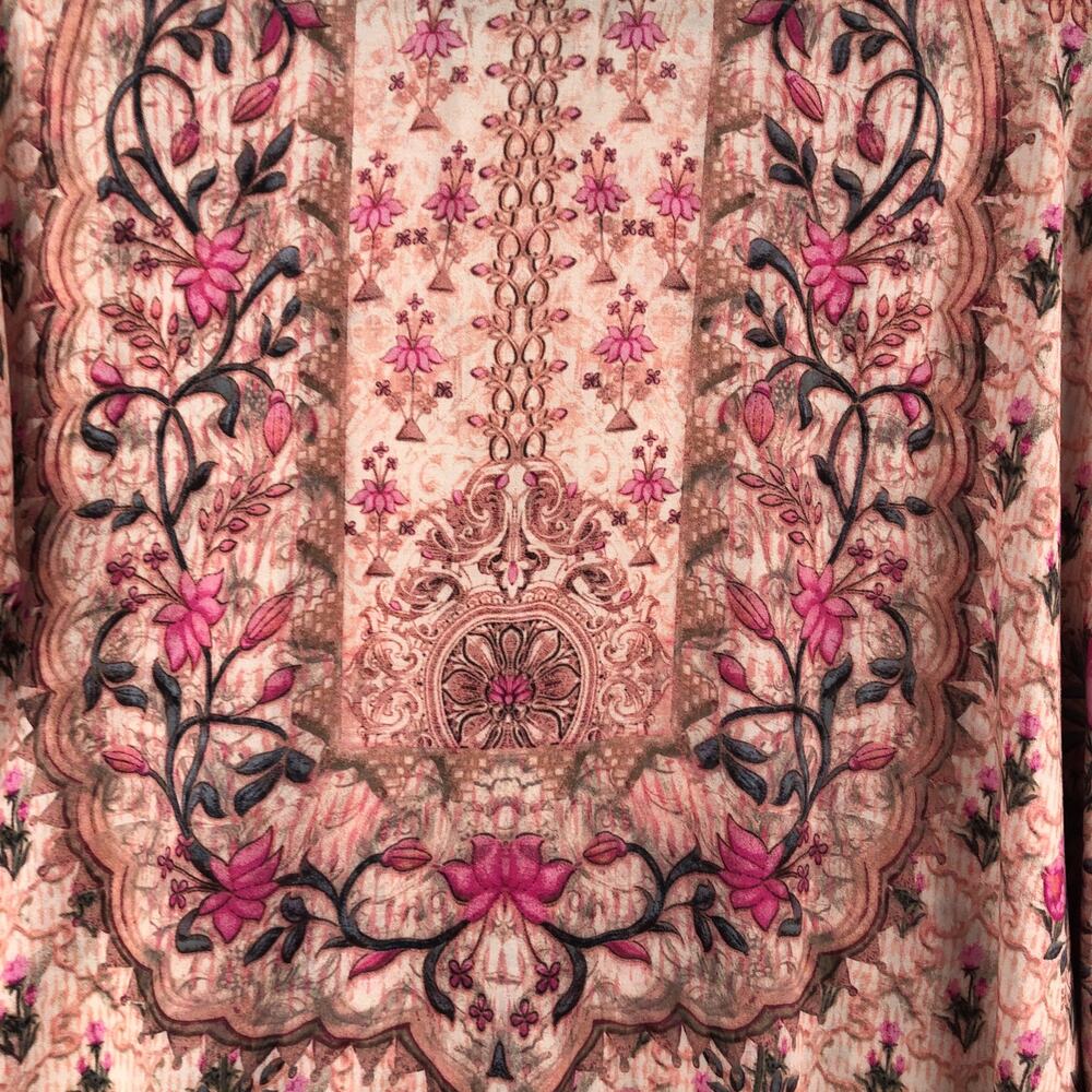 Tolani Women's Size Medium 100% Modal Floral/Bird Top - Picture 7 of 9